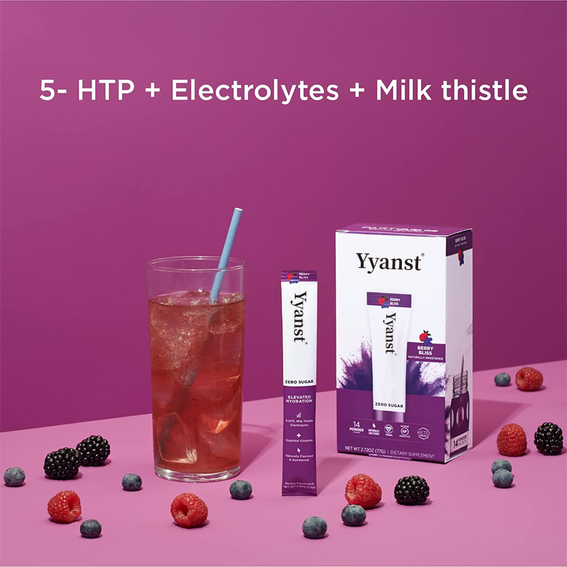 OEM Clean Recovery Hydration Liver Protection Milk Thistle 5-Htp Electrolyte Powder