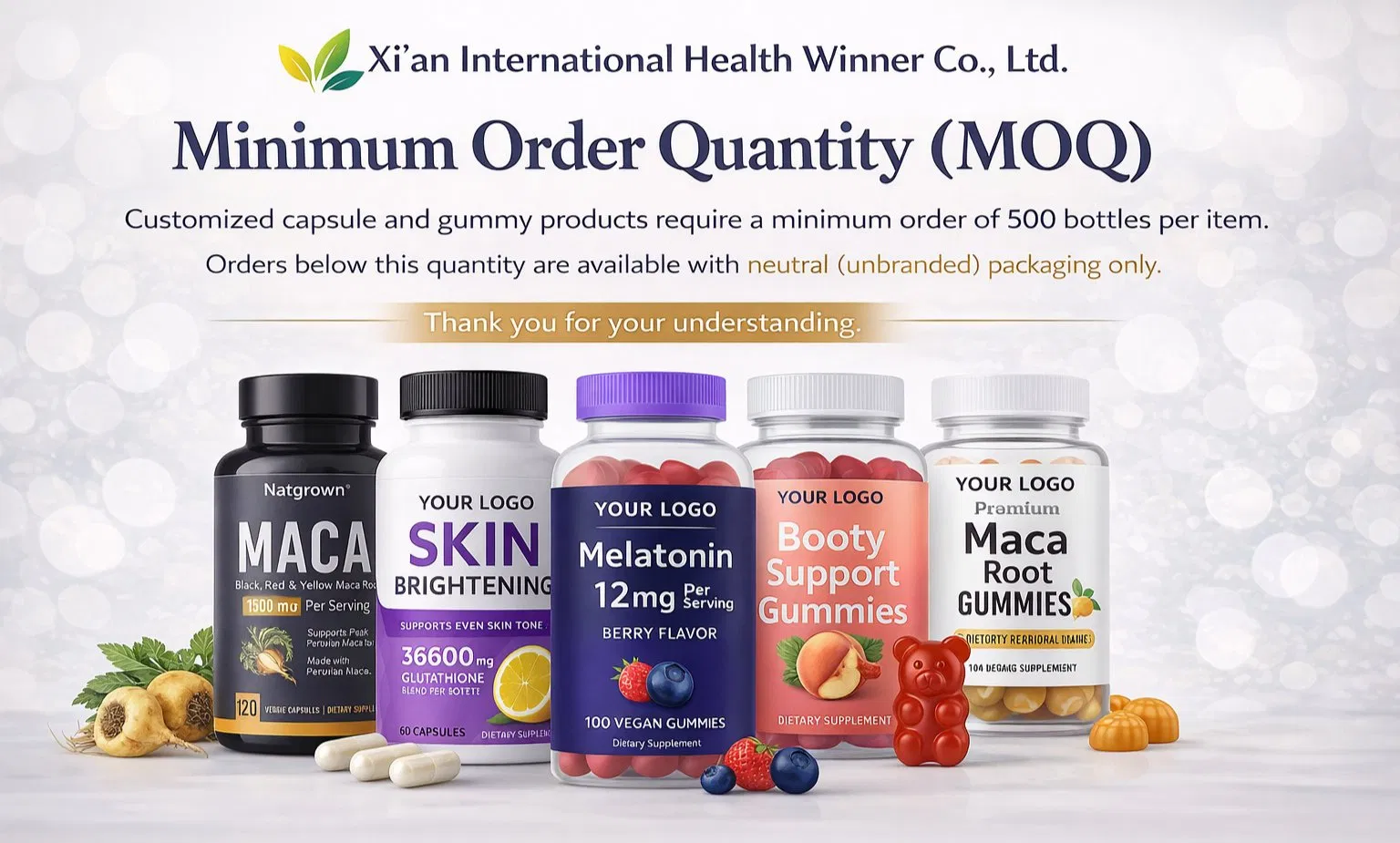 OEM Factory Prebiotic Fiber Probiotic Digestive Gummies 1 Billion Cfu Gut Health Slim Support