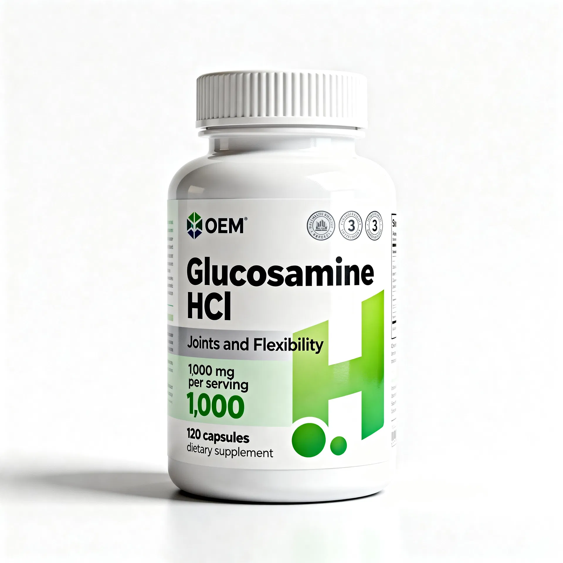 Glucosamine Hydrochloride Tablets 1500mg Joint Health Supplement for Daily Mobility Support