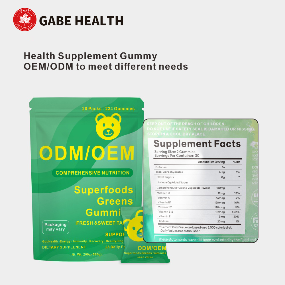 Superfoods Greens Gummies Showcase 7