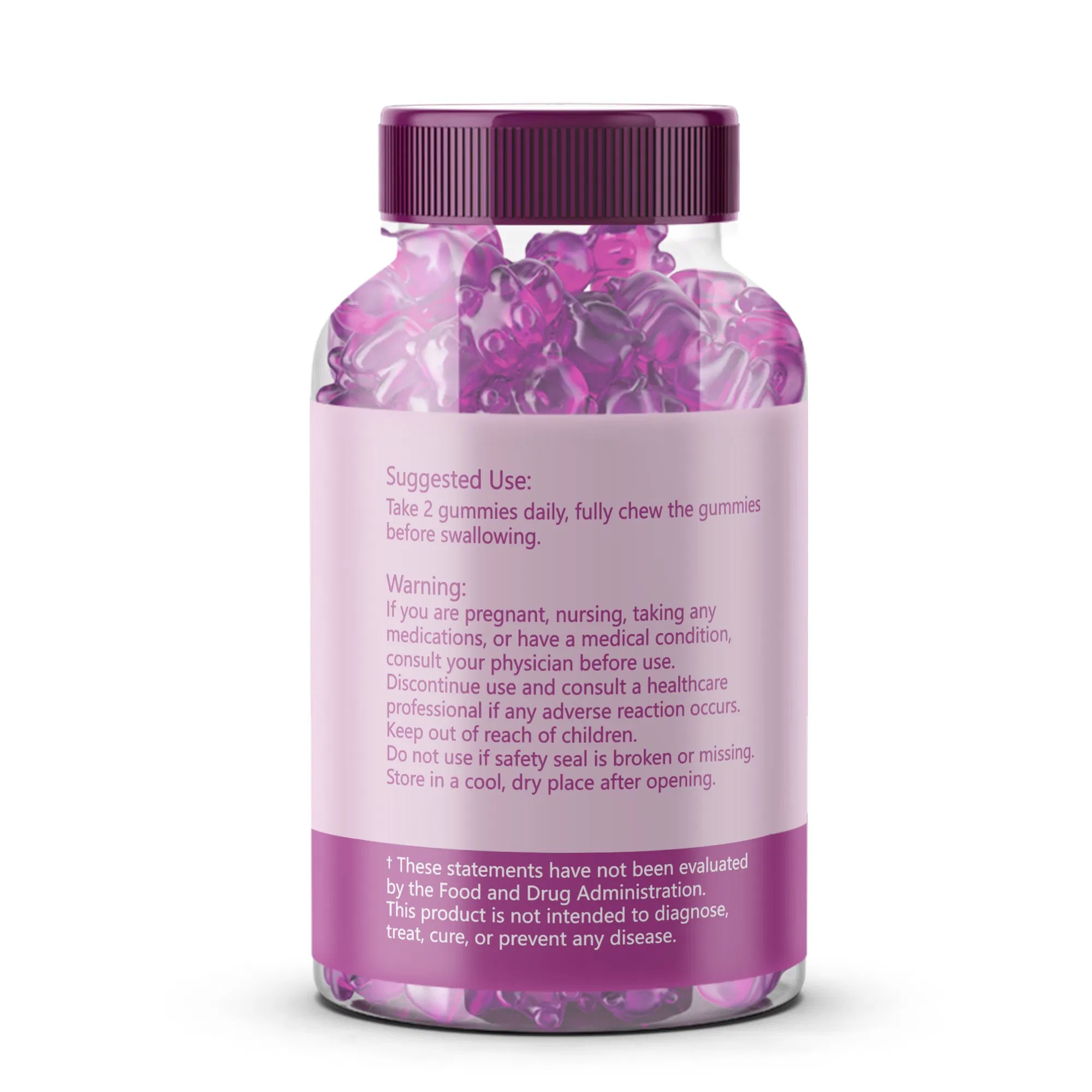 Collagen Gummies for Skin Hair Nails Anti Aging Beauty Supplement