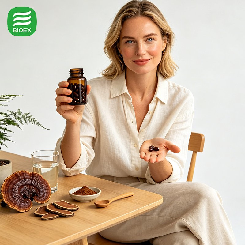 Water Soluble Reishi Extract for Functional Beverage and Coffee