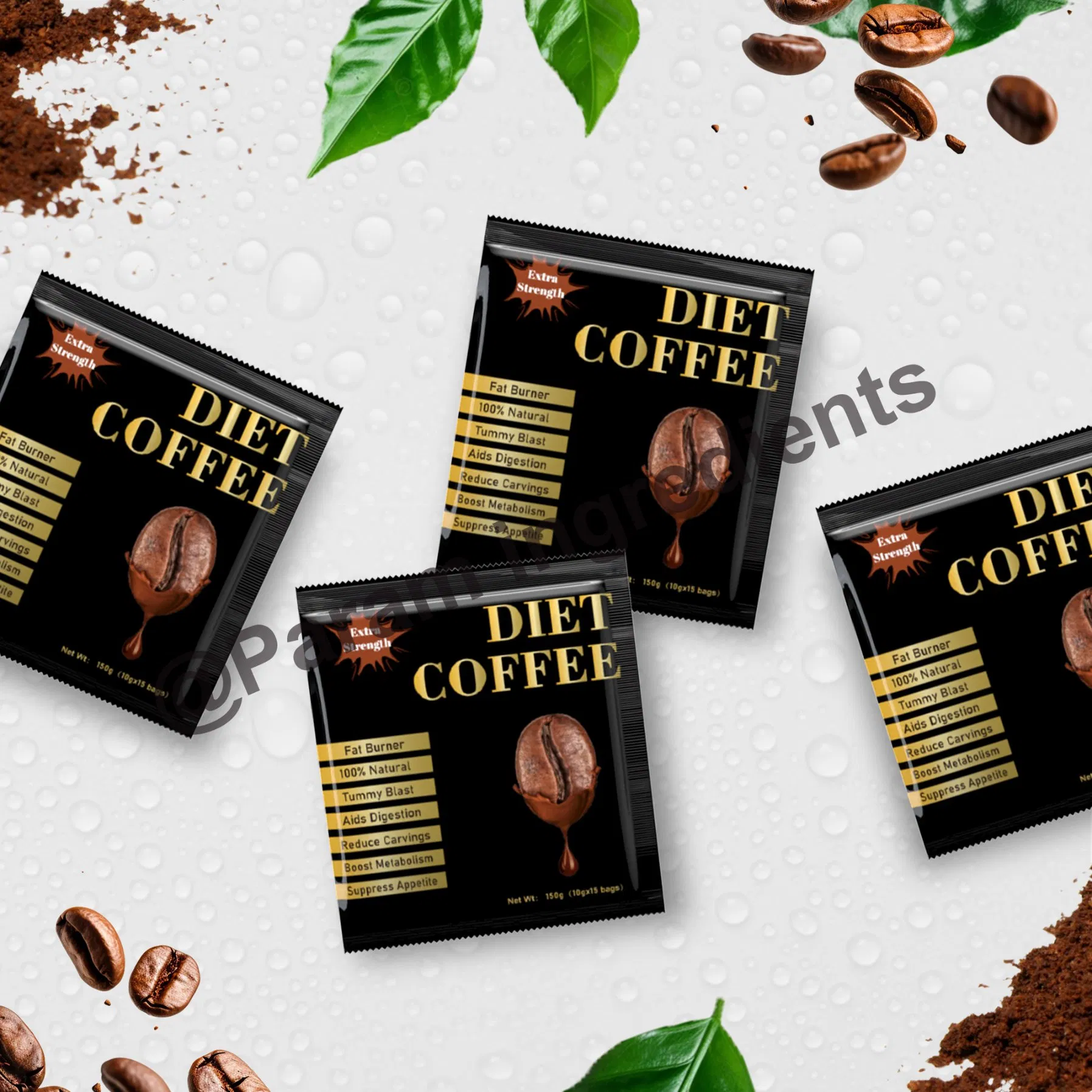 Diet Slimming Coffee OEM Private Label Functional Weight Management Coffee Powder