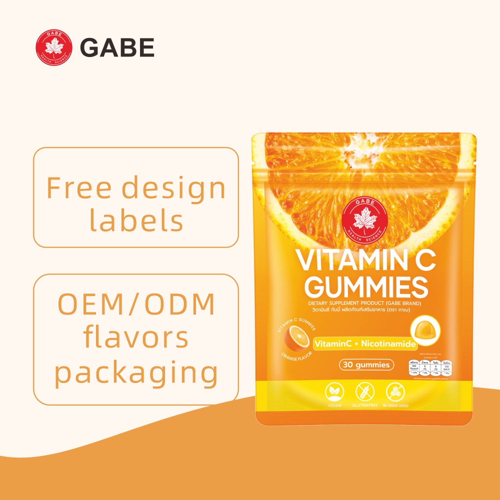 Gummies Supplement With Vitamin C Gummy Dietary Fiber To Boost Immunity Custom Vitamins Gummies Supplements Wholesale