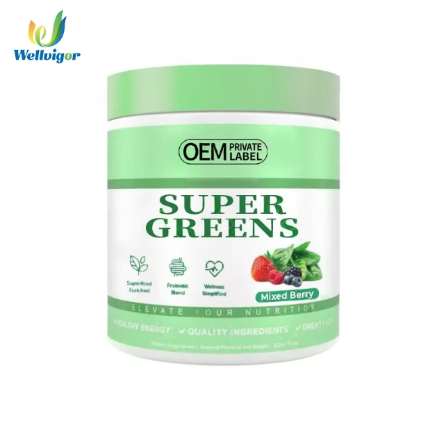 Revitalize Your Day with Mixed Berry Greens Superfood Powder