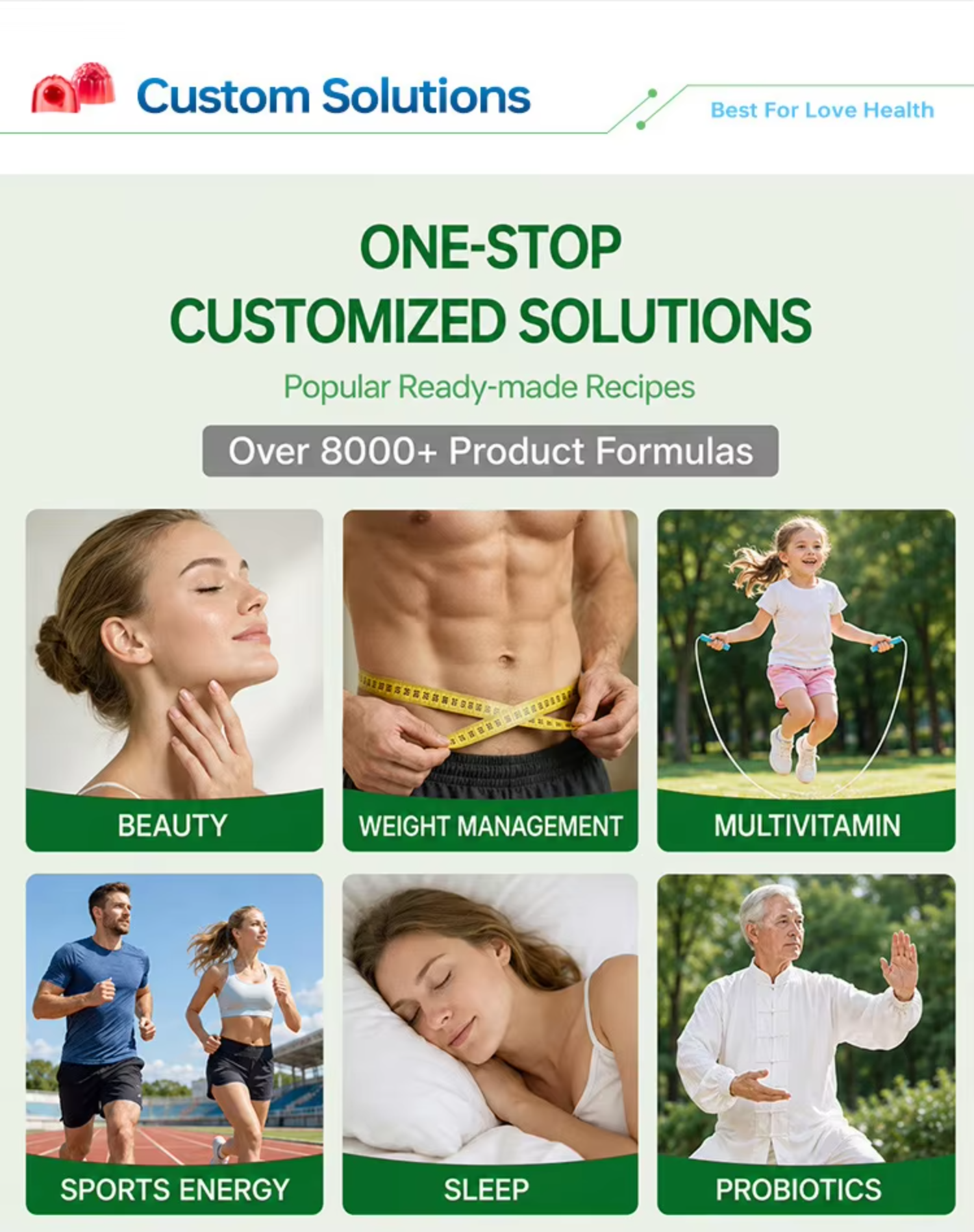 Customized logo Multivitamin Gummies for Office Worker Daily with Vitamin C Zinc Wellness Support Functional Gummies