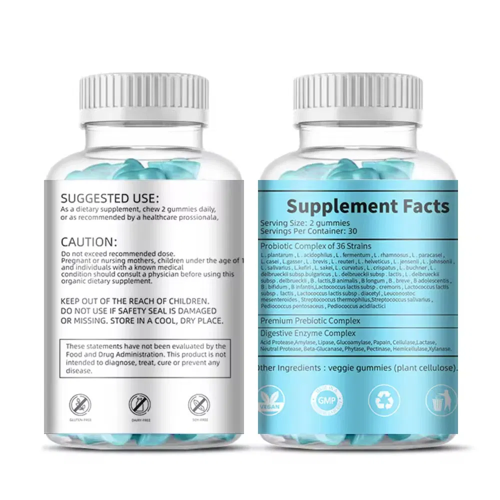 Olli Premium Ultra High Potency Probiotic Gummies for Flora Balance