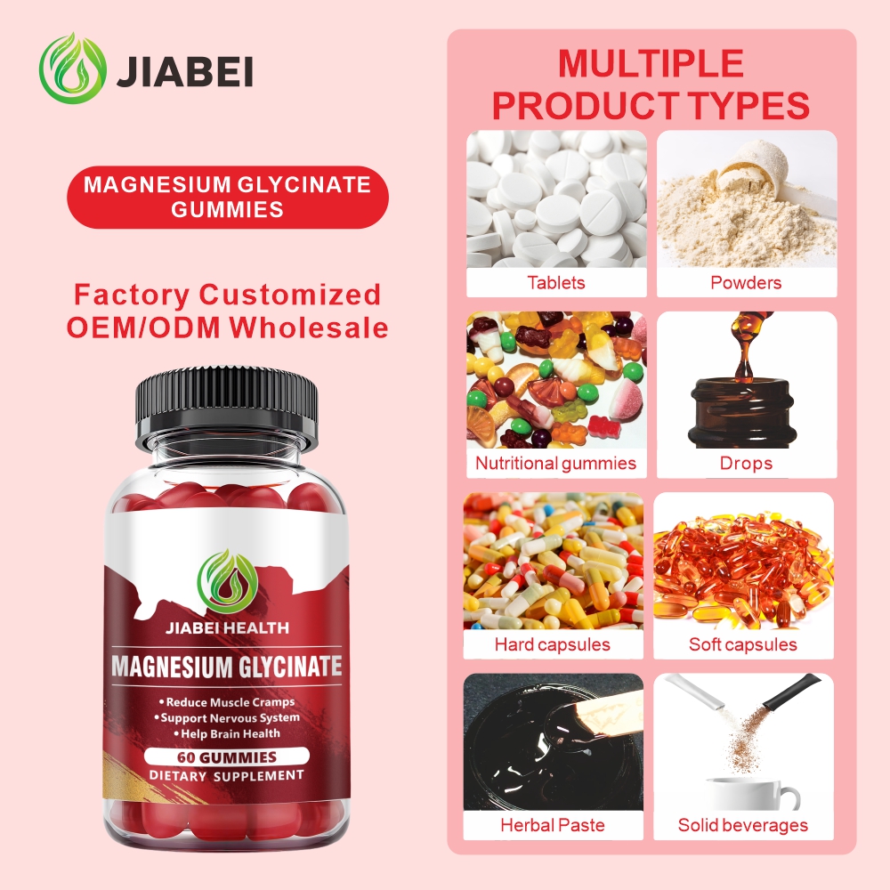 Oem Vitamin Manufacturer Multivitamin Magnesium Gummy Energy Providing Health Supplements Gummies Wholesale Vitamins Adult