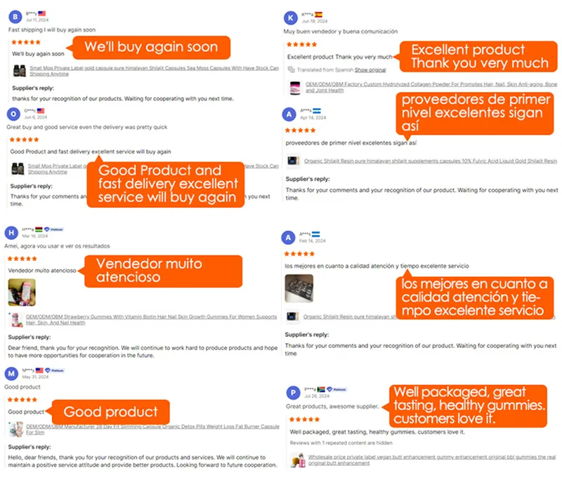 Buyer Reviews and Feedback