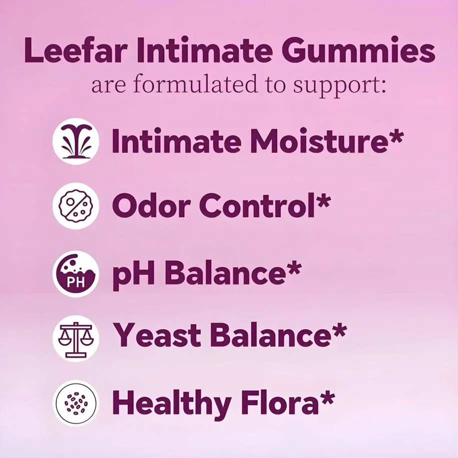 Hot Selling Women's Vitaminb Complex Probiotic with Slippery Elm Powder Gummies for Immunity Support 60-Count