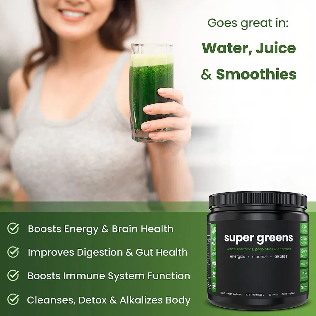 Organic Chlorophyll Vegan Protein Green Superfood Powder Detail 1