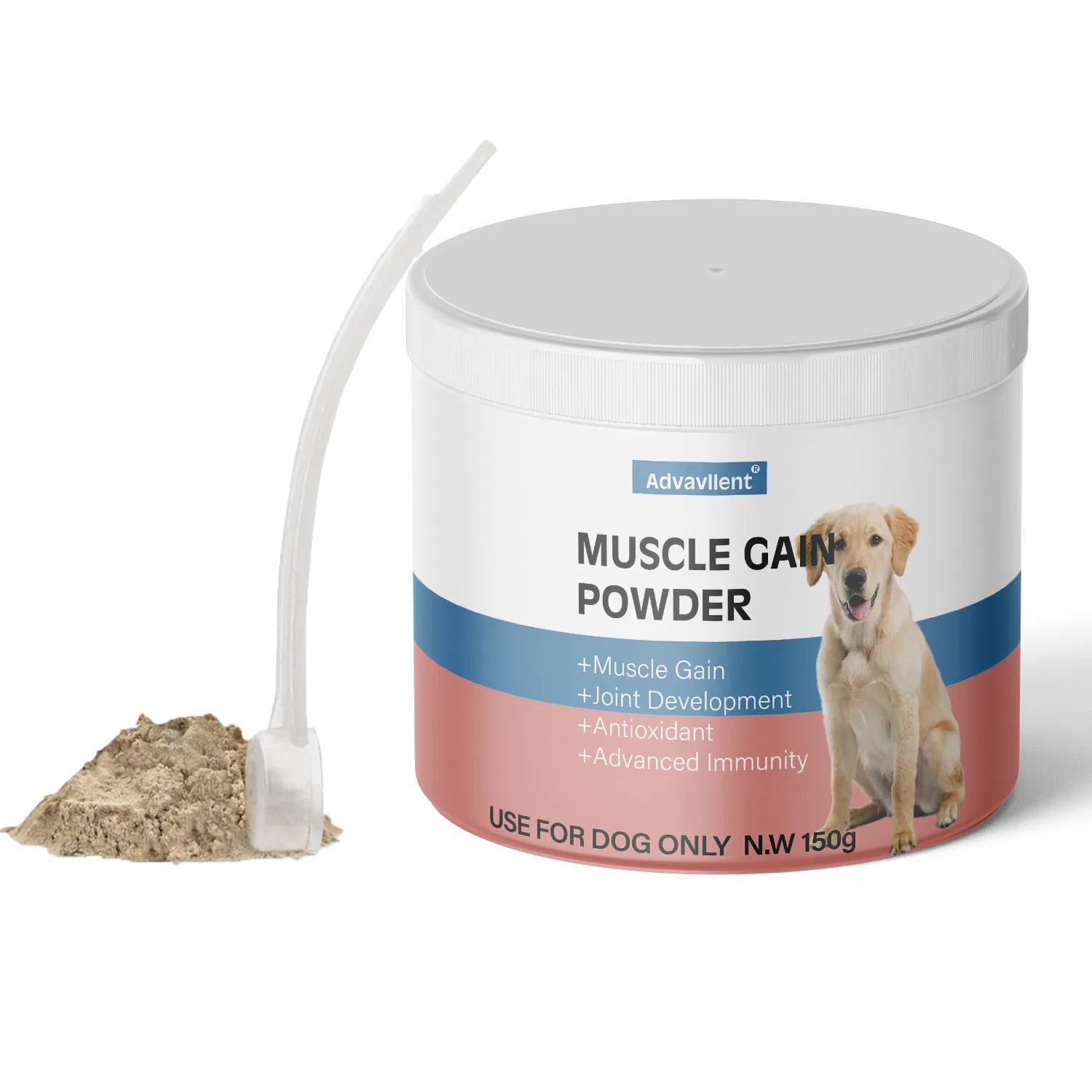 High-Protein Dog Muscle Gain Powder, Pet Joint Health Care Supplement, Max Muscle Builder