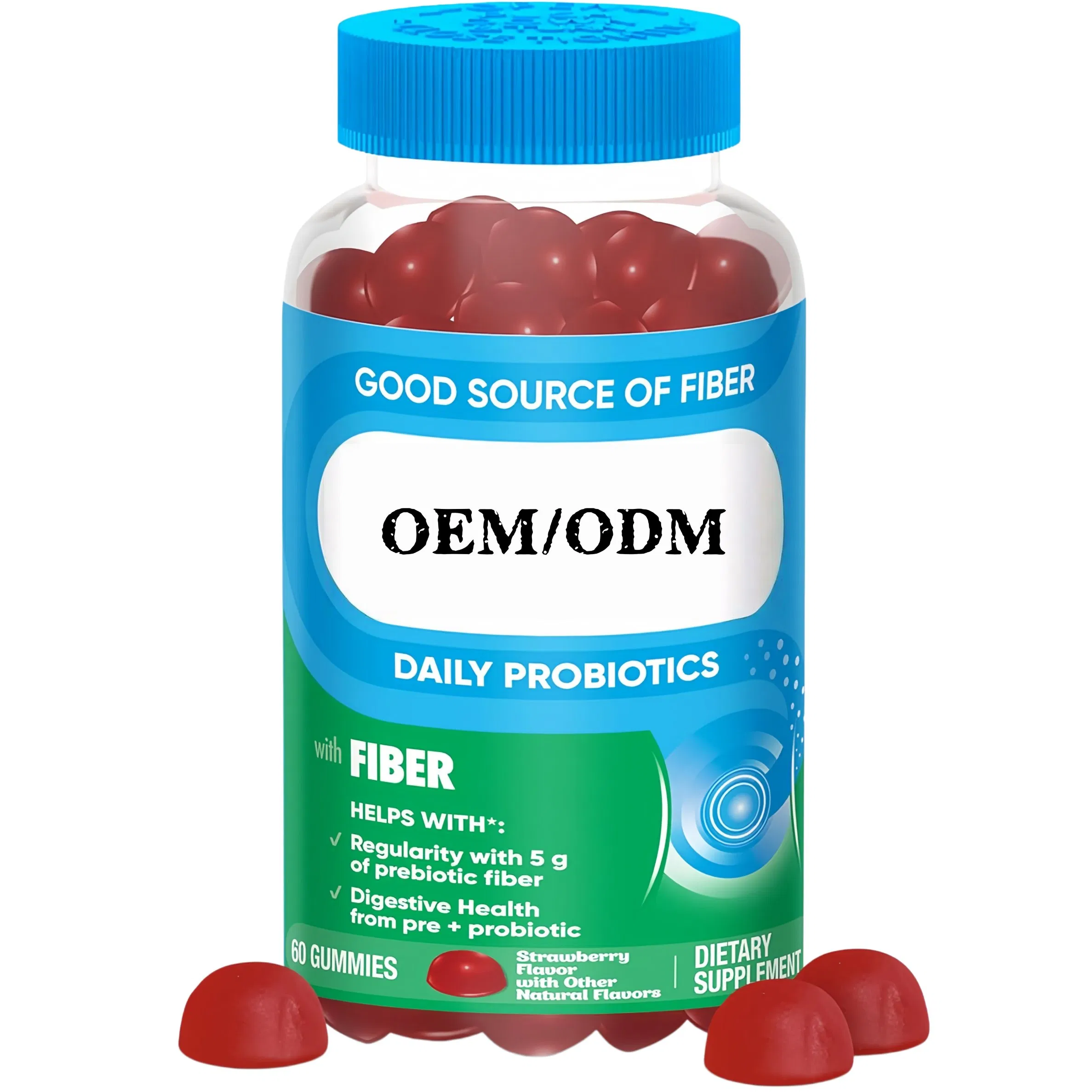 Women's Probiotic Gummies with Cranberry for Digestive and Immune Health