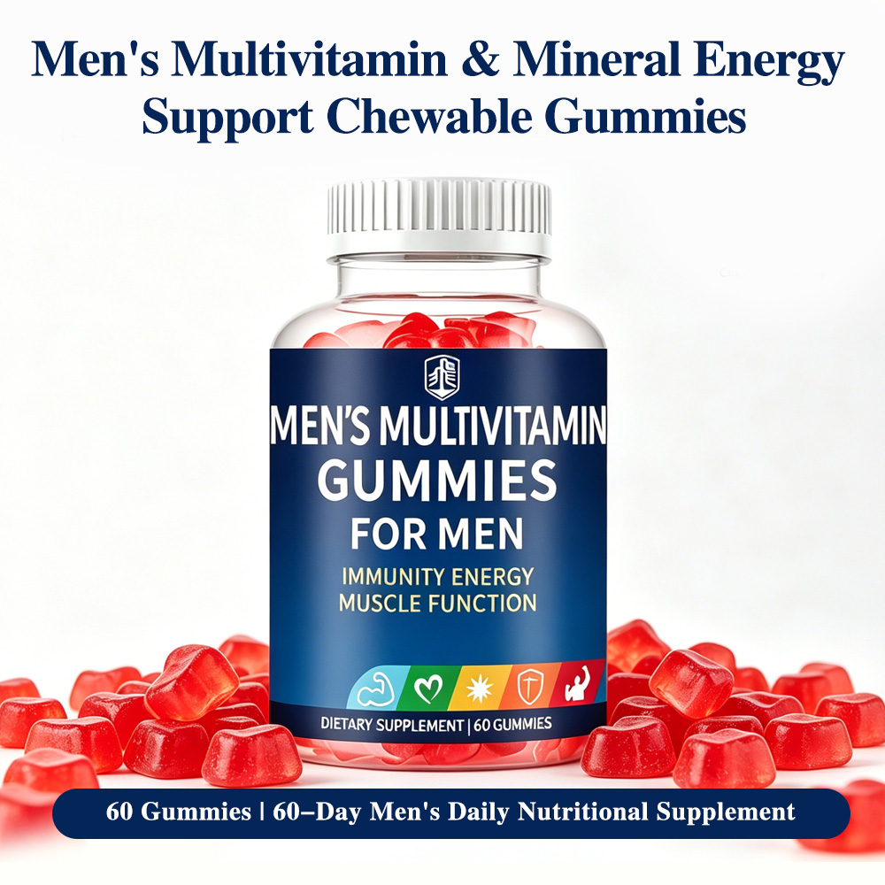 High Potency Multivitamin Gummies All Round Energy Muscle Immune Support Custom Formula OEM ODM Bulk Wholesale