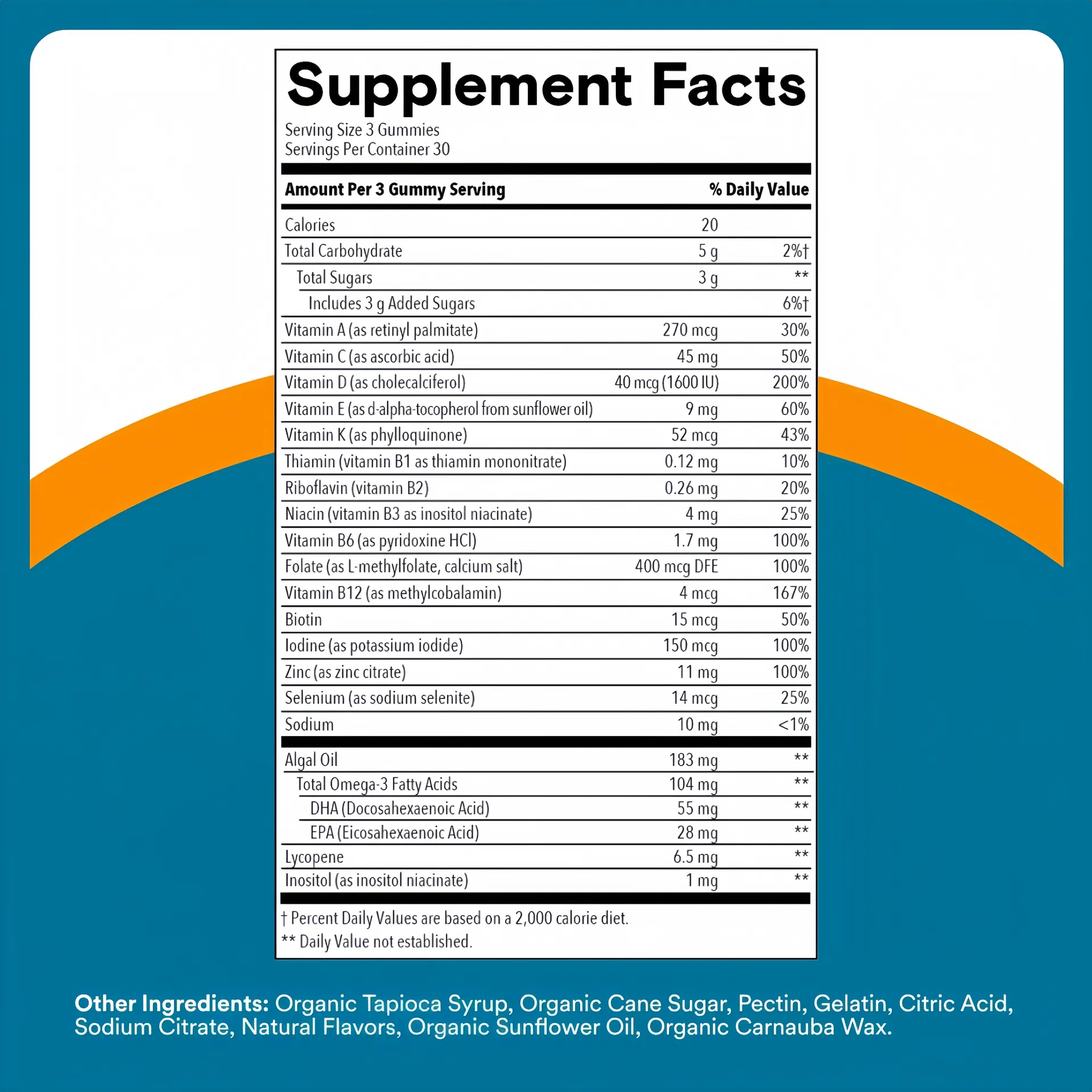 OEM Private Label Vitamin Supplement Improve Immunity Support Multivitamins Gummies