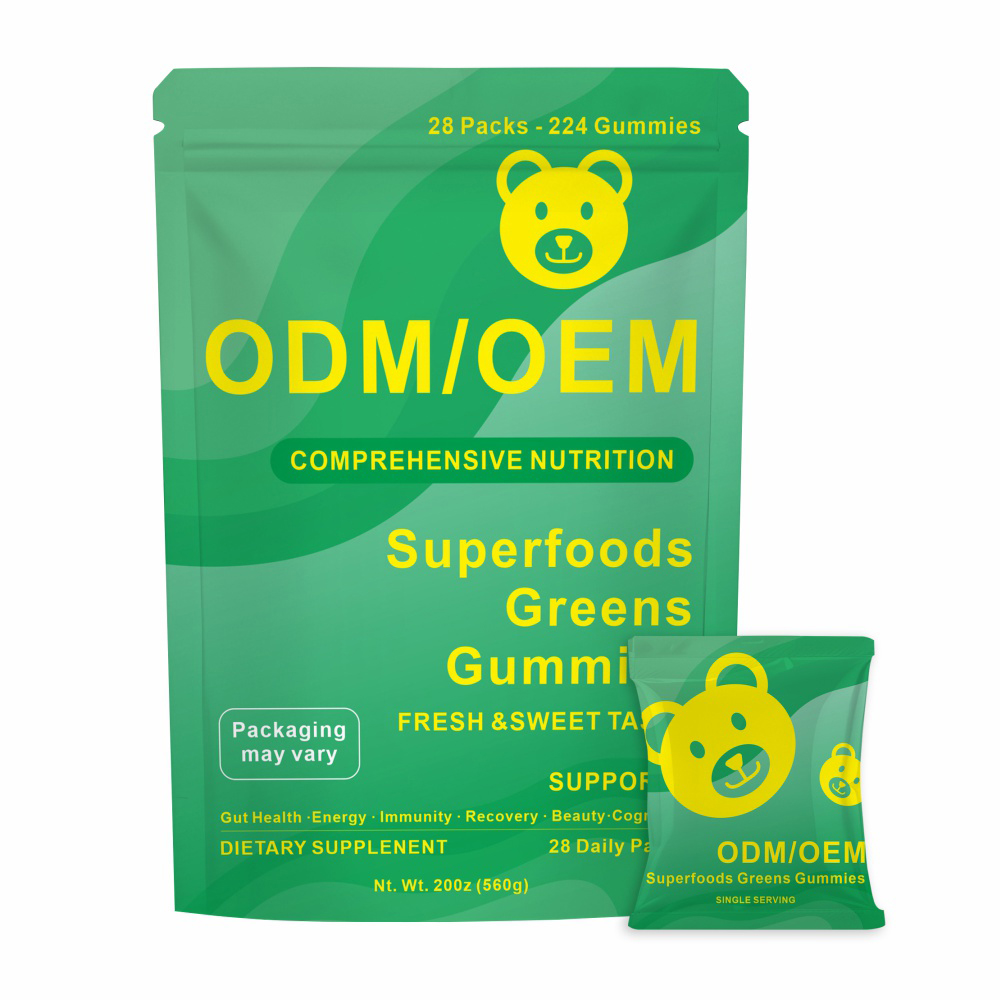 Superfoods Greens Gummies Showcase 1