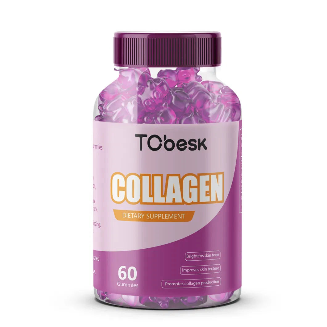 Collagen Gummies for Skin Hair Nails Anti Aging Beauty Supplement