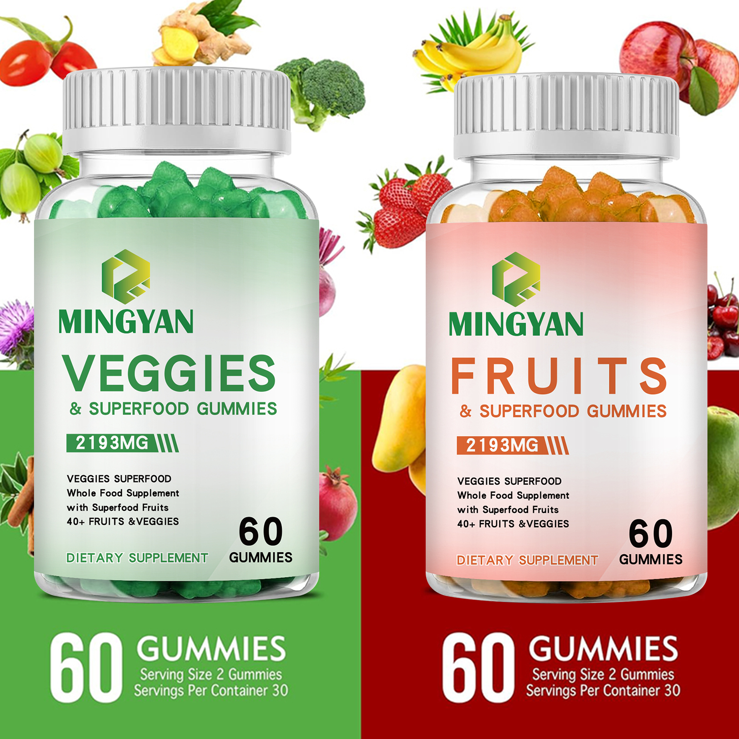 Fruit and Vegetable Gummies