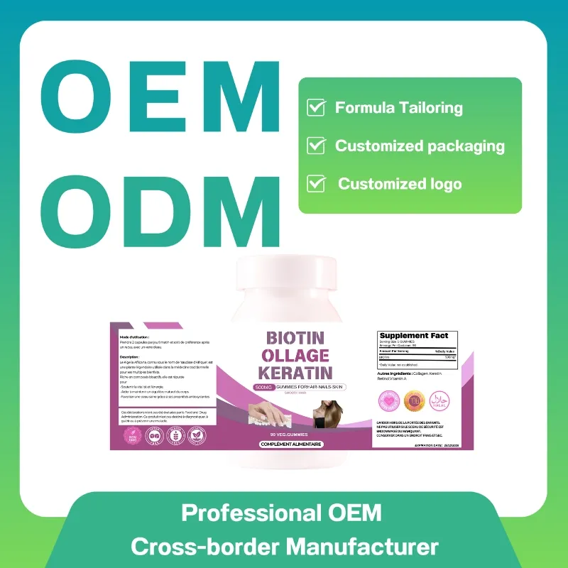 Premium Biotin Gummies for Enhanced Hair, Skin, and Nails