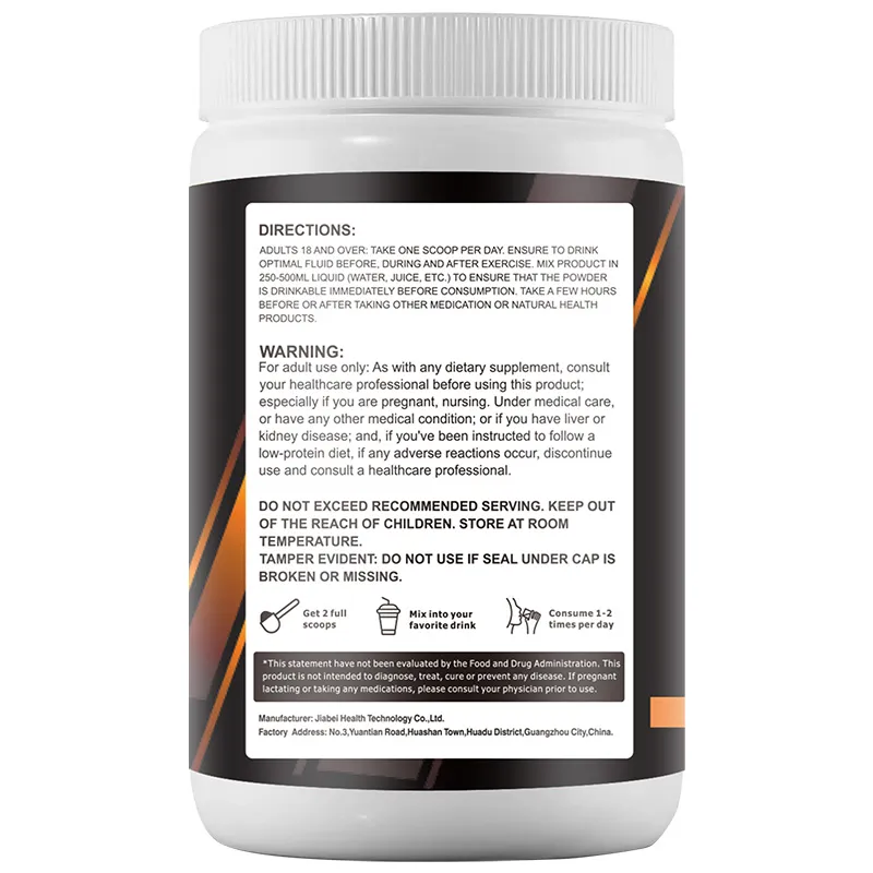 Pre-Workout Powder for Men & Women - Sports Nutrition Supplement