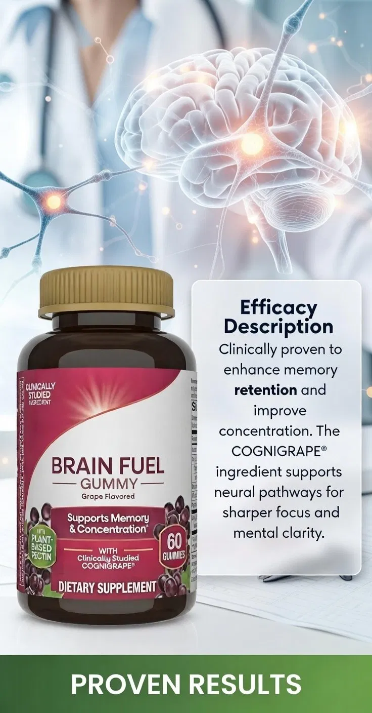 Daily Cognitive Support Supplement for Memory & Focus
