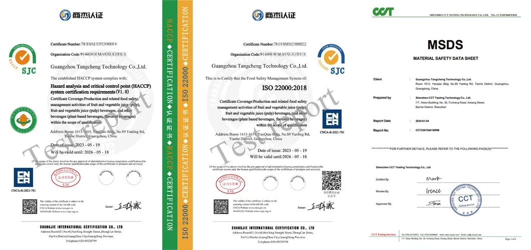 Certifications