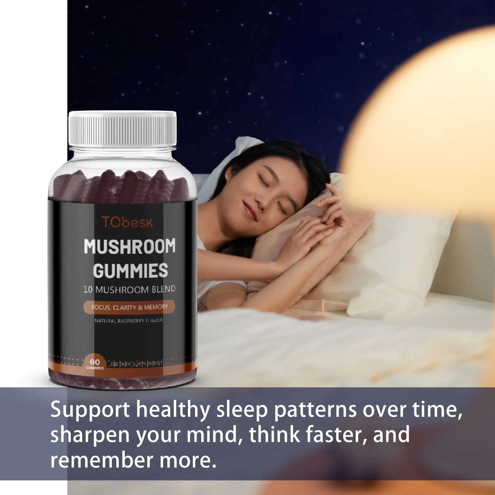 Premium 14-in-1 Mushrooms Mushroom Complex Supplement for Memory and Focus