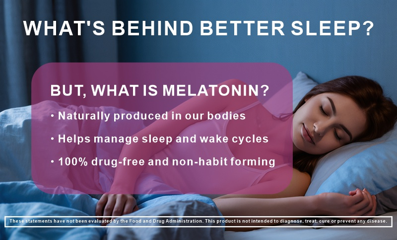 Sleep Gummies with L-Theanine, Lemon Balm, Melatonin Supplements for Sleeping, Sleep Aid