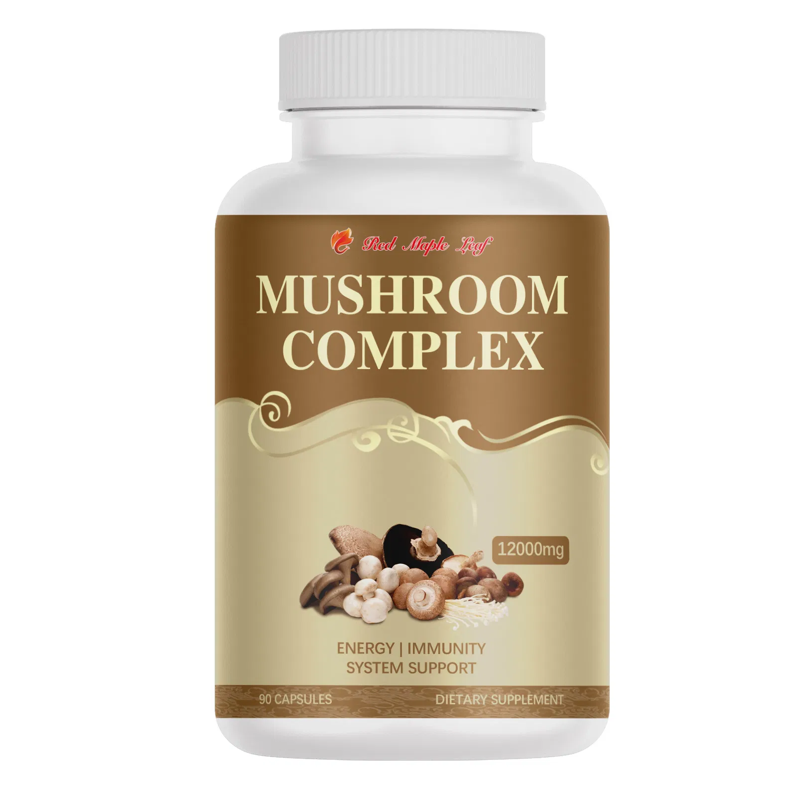 High Quality - Mushroom Complex Capsules, Nootropics Brain Supplements for Memory and Focus