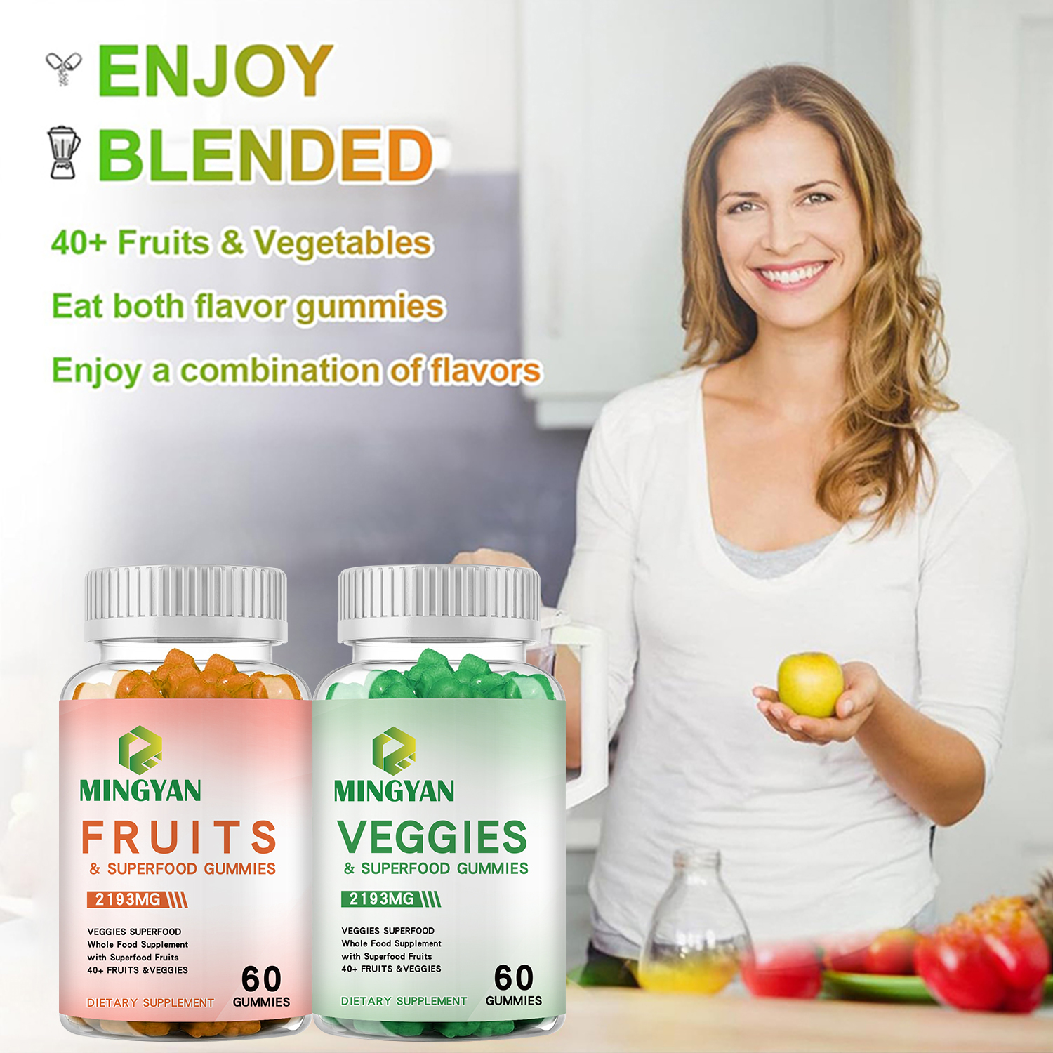 Fruit and Vegetable Gummies