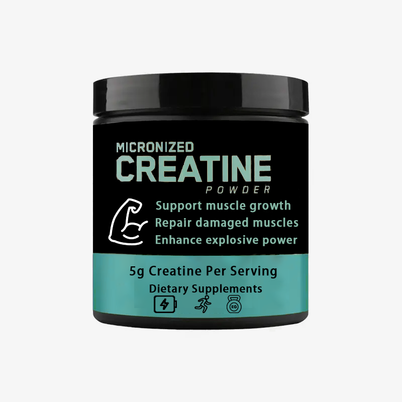 Custom Pure Creatine Monohydrate Muscle Builder Sport Supplements Pre Workout Micronized Powder
