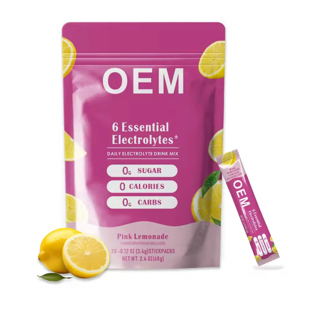 Natural Electrolyte Drink Mix Powder for Optimal Hydration Needs