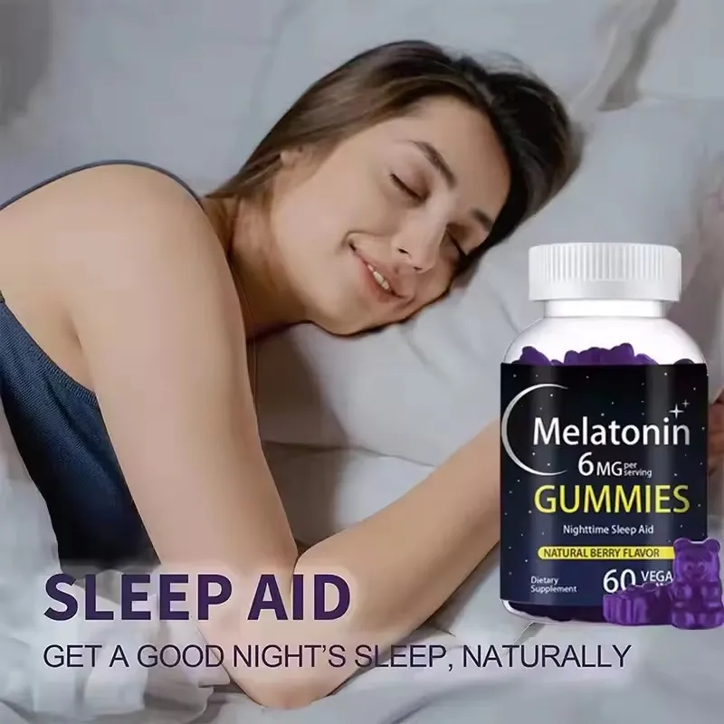 Nighttime Sleep Aid Natural Melatonin Gummies