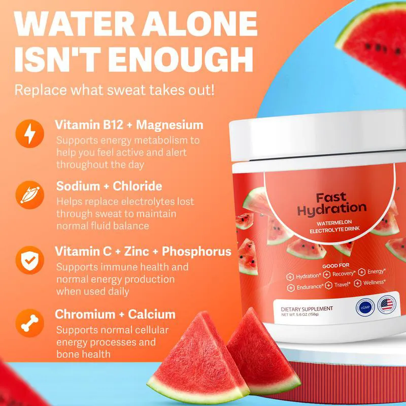 Refreshing Electrolyte Powder for Quick Hydration and Endurance