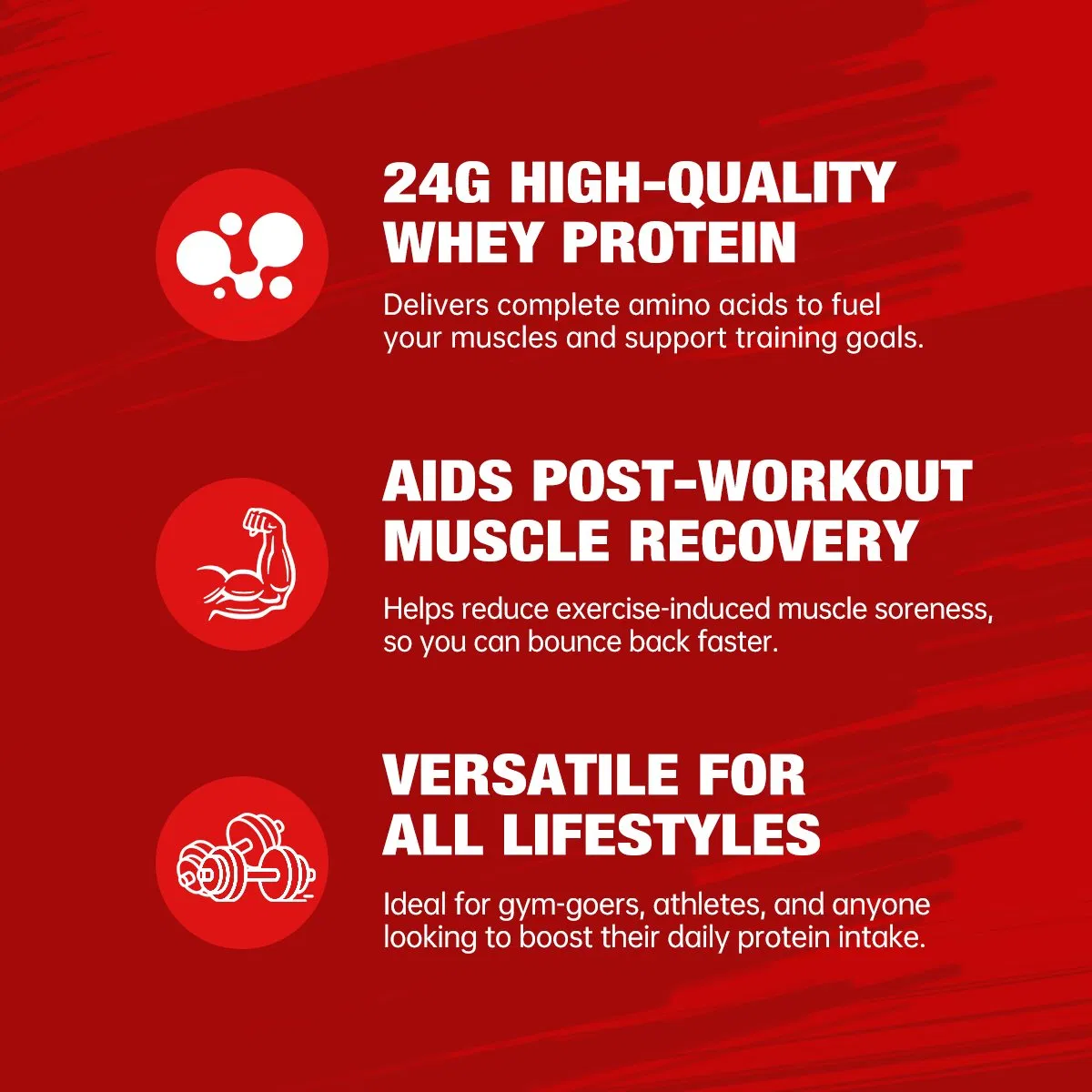 OEM Bcaas Premium Whey Protein Isolate Powder