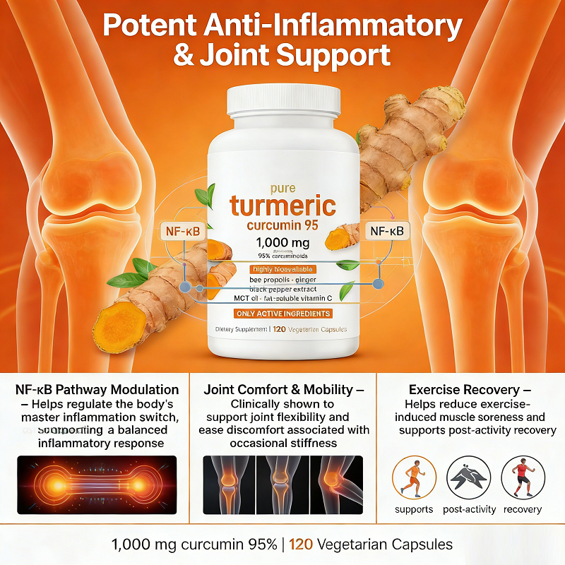 Curcumin Health Product OEM Supplement for Joint Support