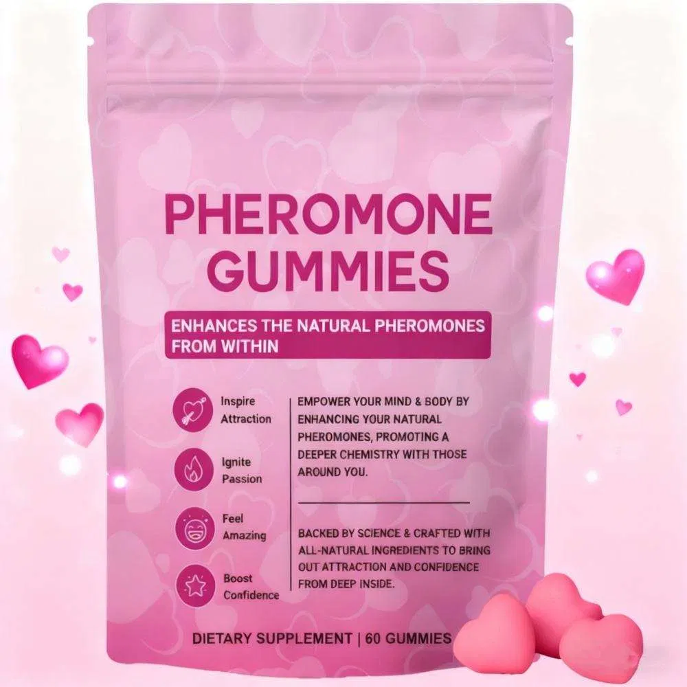 Organic Vegan Pheromone Gummies for Enhanced Immunity Support