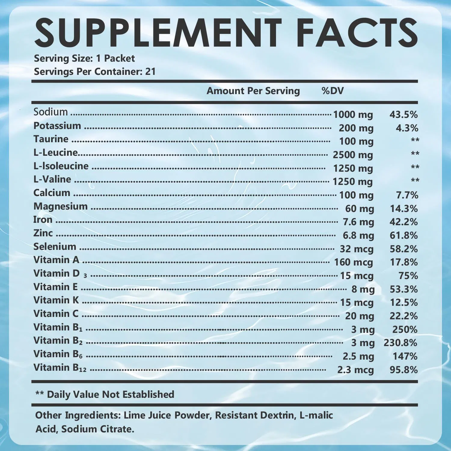 Olli Bcaa Powder Electrolyte Powder for Recovery &Hydration Sports Nutrition