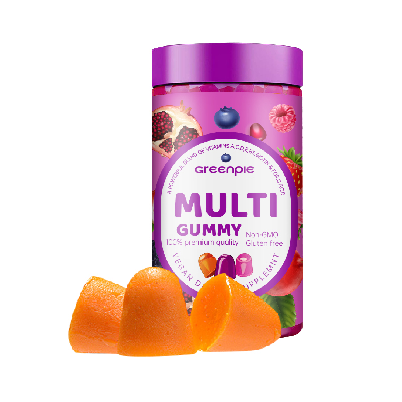 Greenpie Custom Dietary Health Supplement Gummies Candy Multi Vitamins Gummy Candy With Biotin For Hair Skin Nails