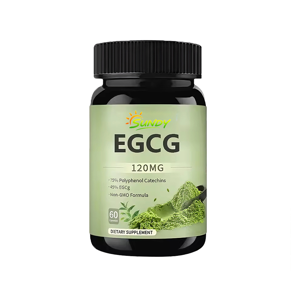 OEM/ODM Herbal Supplement Green Tea Extract Egcg 99% Antioxidant Slimming Weight Management Organic Collagen EGCG Capsule