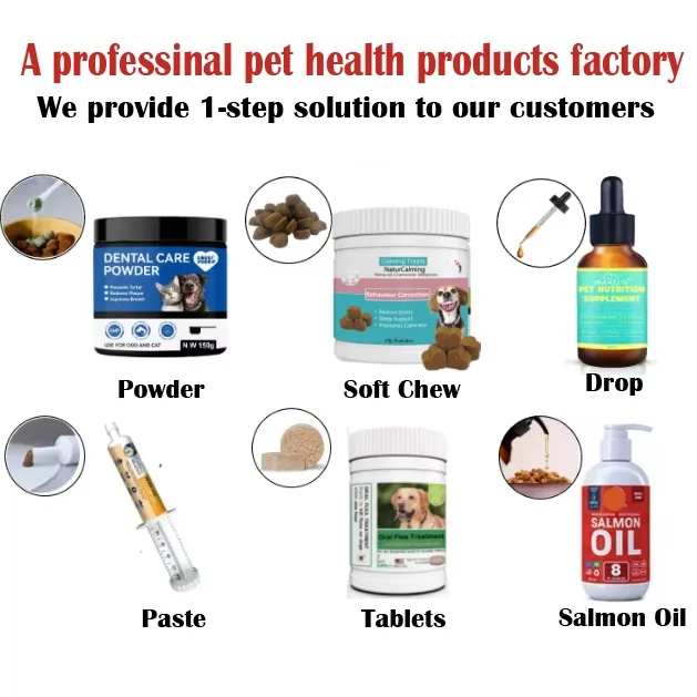 Effective Chewable Tablets for Cats and Dogs Hip & Joint, Pet Health Supplements Support Mobility, Glucosamine Msm