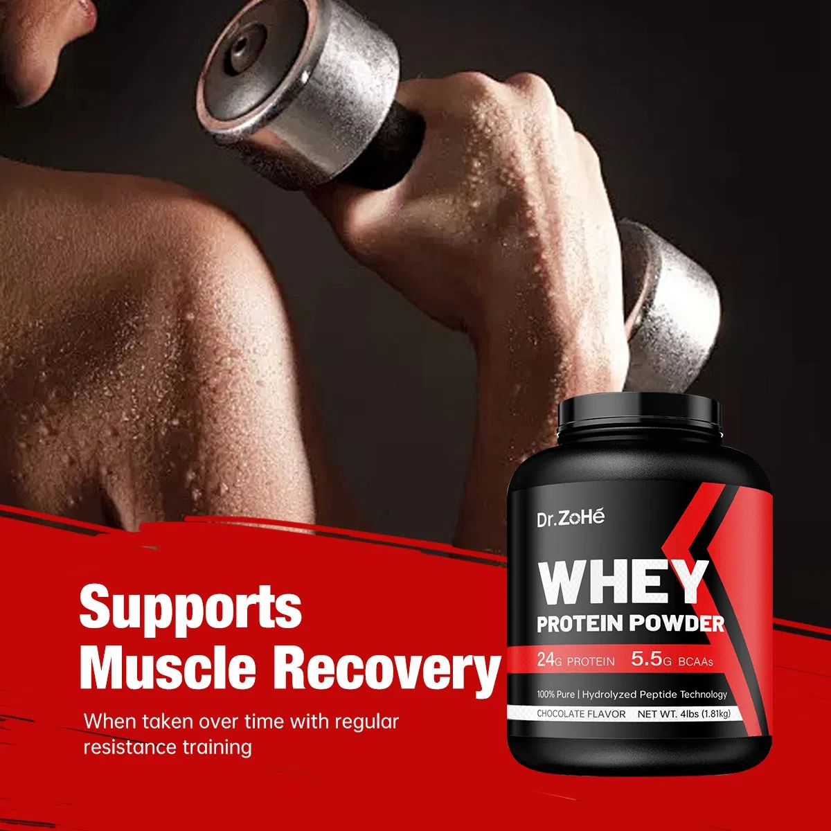 OEM Bcaas Premium Whey Protein Isolate Powder