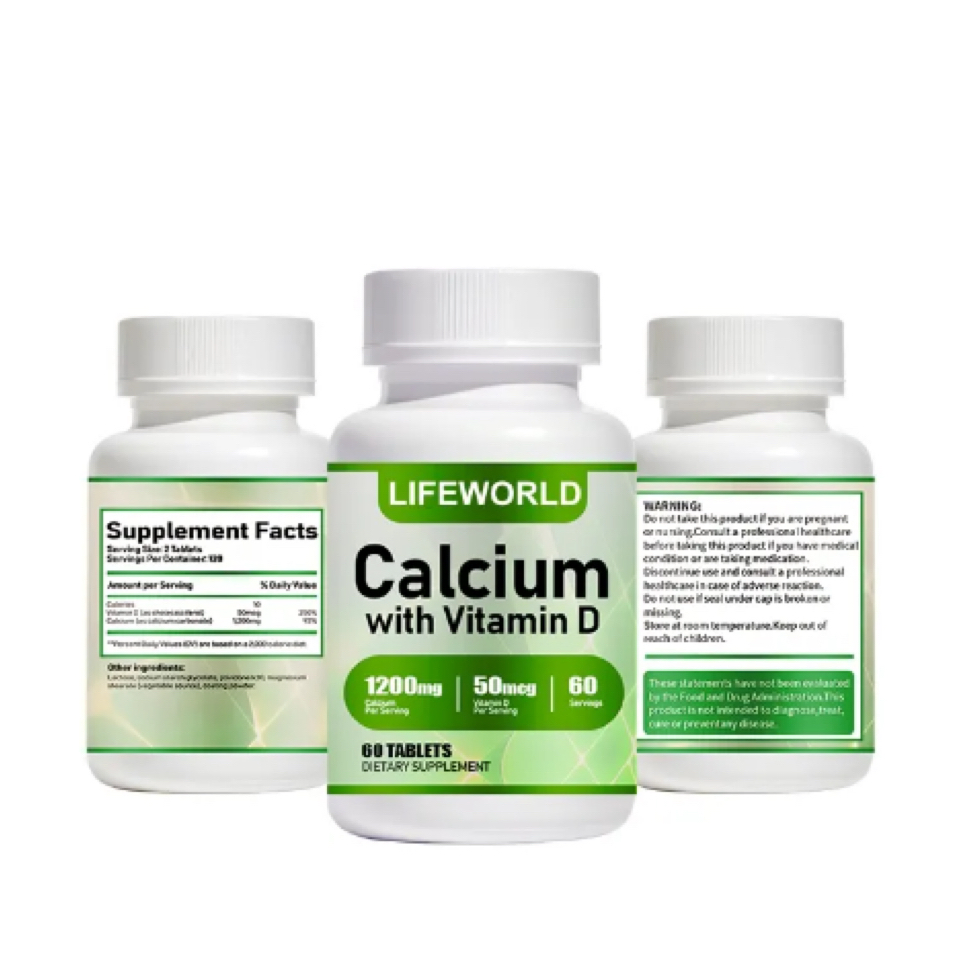 Calcium Citrate Supplement with Vitamin D3 for Joint Health
