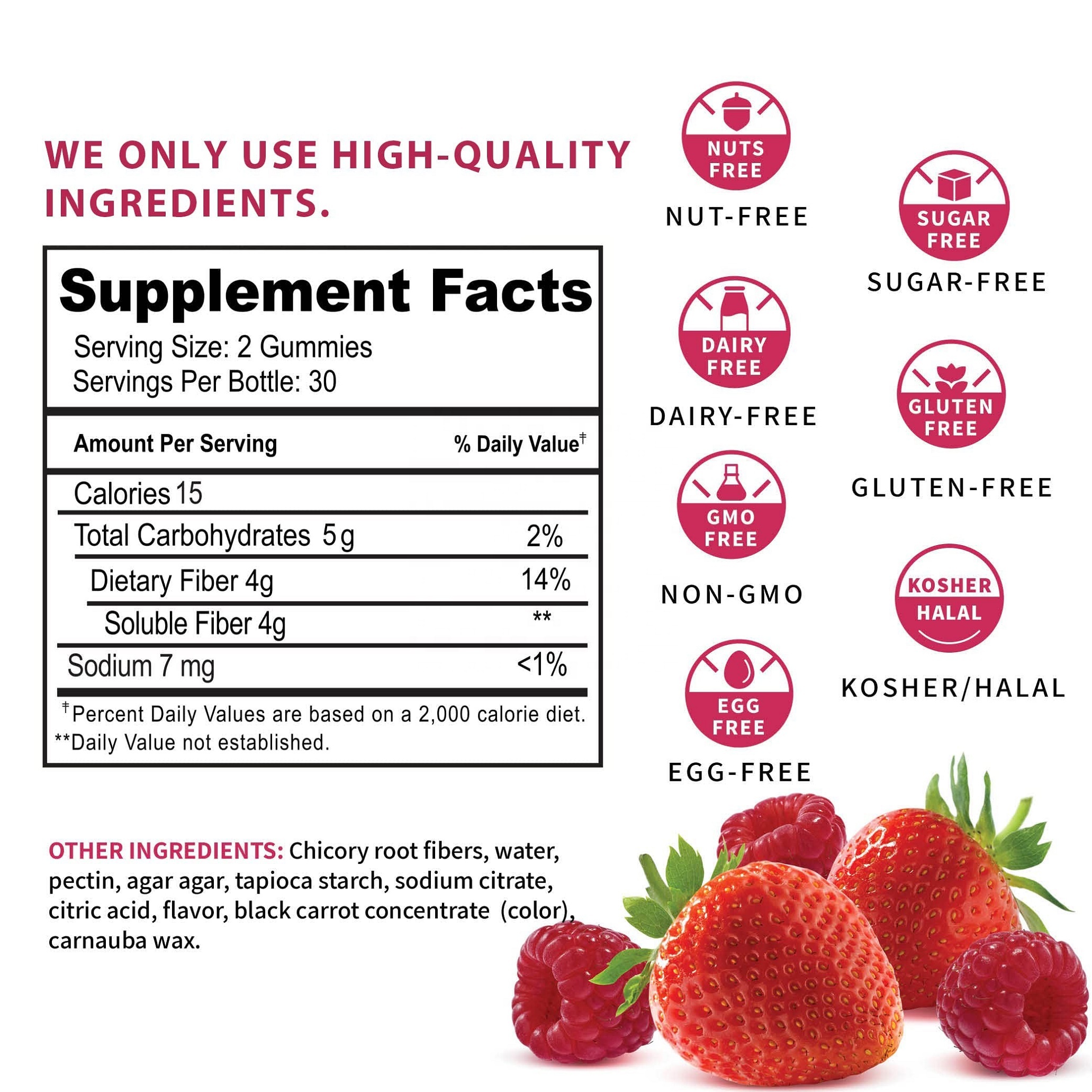 Improving Digestive &amp; Gut Health and Weight Loss Vegan Food Tresluces Vegan Superfood Mix Fiber Gummies