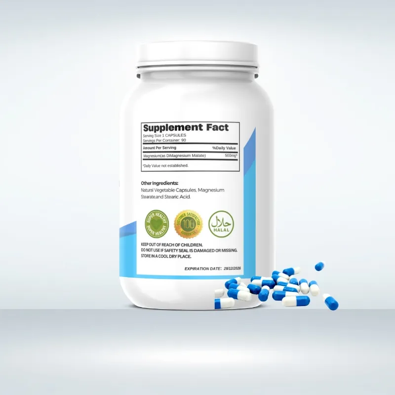 Magnesium Glycinate Supplement for Cognitive Function and Clarity