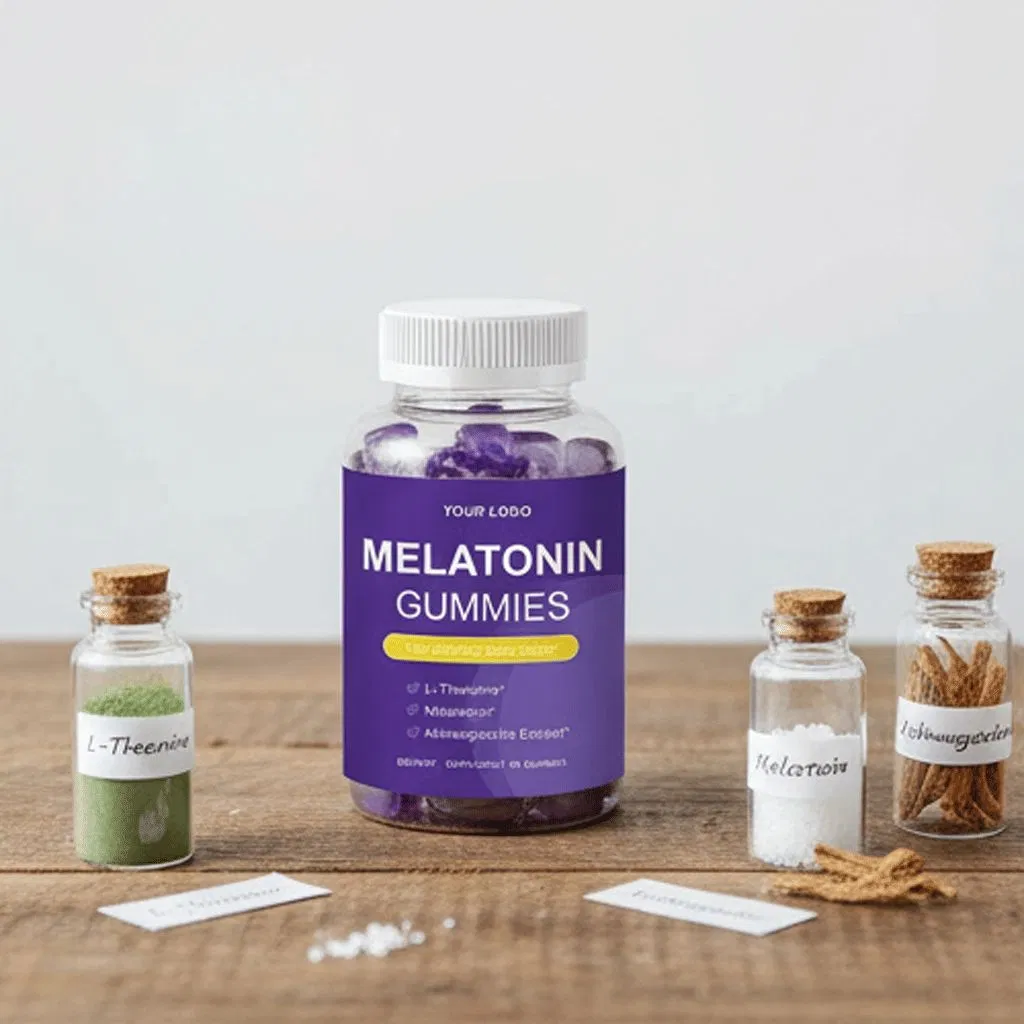Good Wholesale Sleep Aid Gummies Relax Rest Gummy Melatonin L-Theanine Sleeping Companion