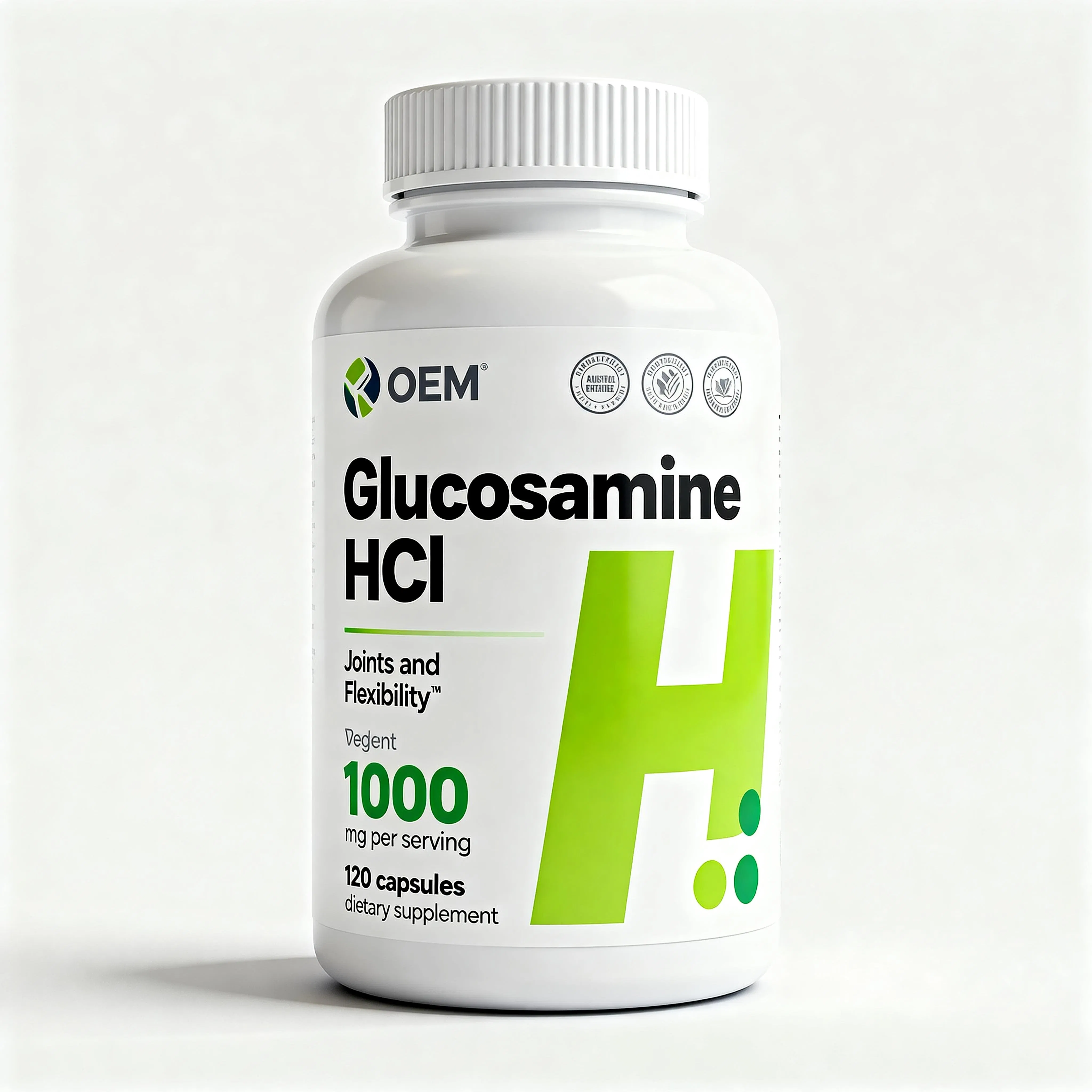 Glucosamine Hydrochloride Tablets 1500mg Joint Health Supplement for Daily Mobility Support
