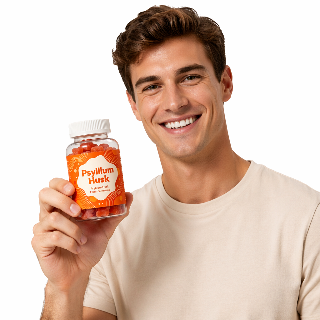 OEM Psyllium Husk Extract Gummies Advanced Detox Cleansing Dietary Fiber Supplement Psyllium Husk Gummies Fiber