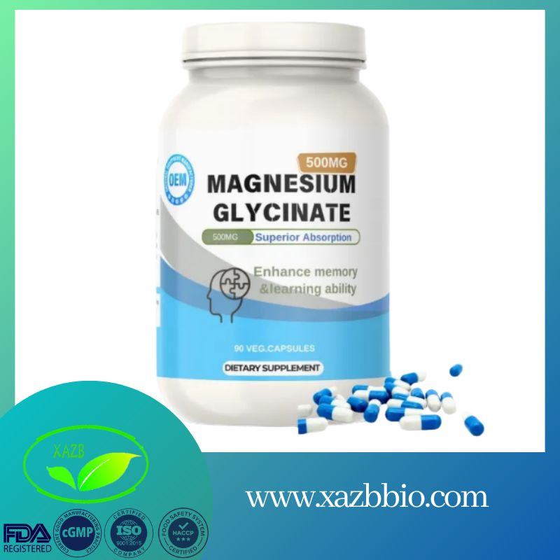 Magnesium Glycinate Supplement for Cognitive Function and Clarity