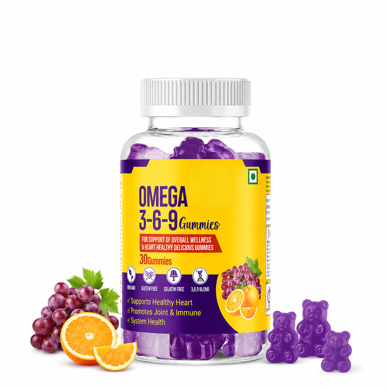 Omega 3-6-9 Gummies Showcase 1